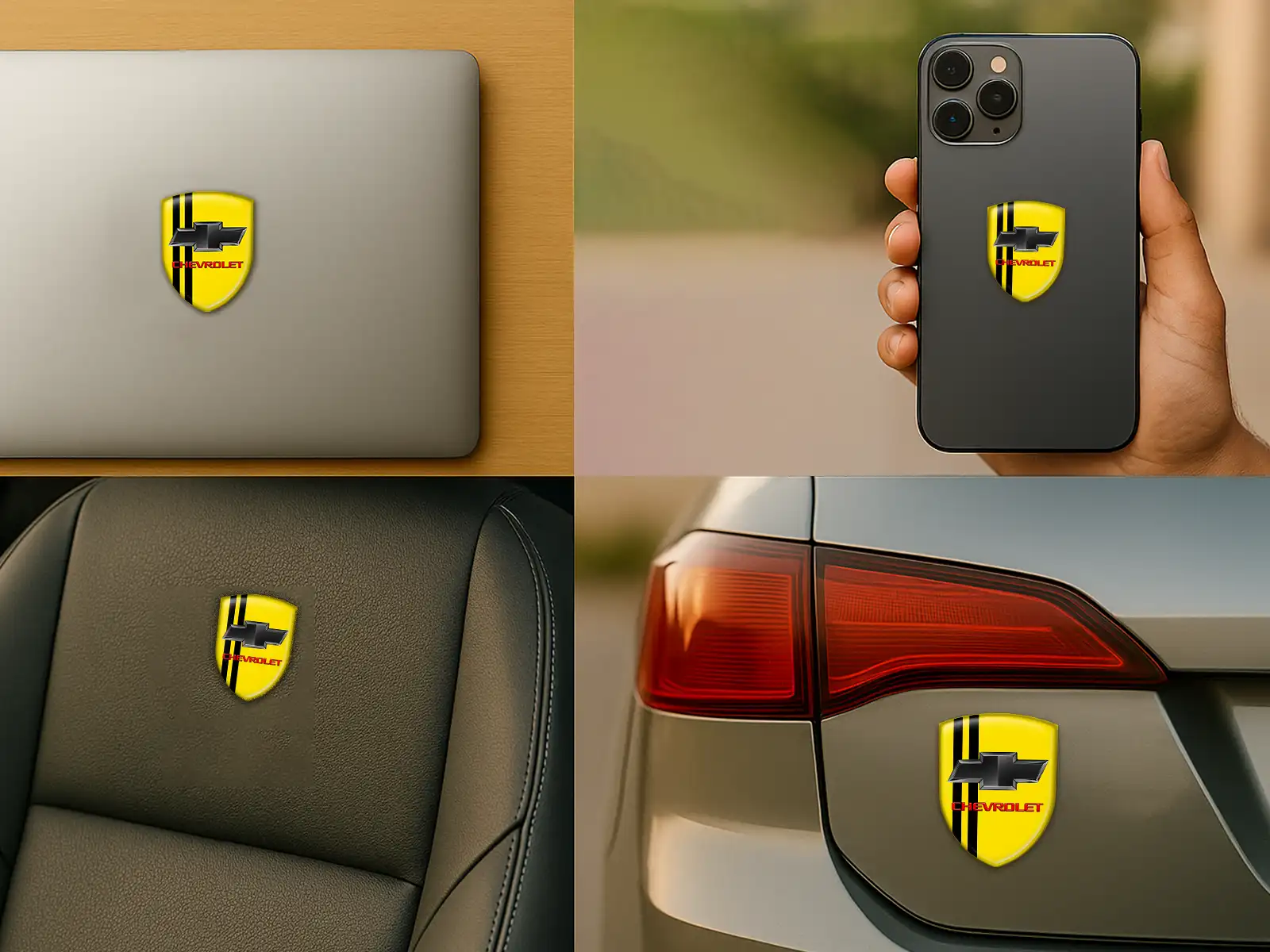 Chevrolet Windschutzaufkleber Stil Edition Hochwertig